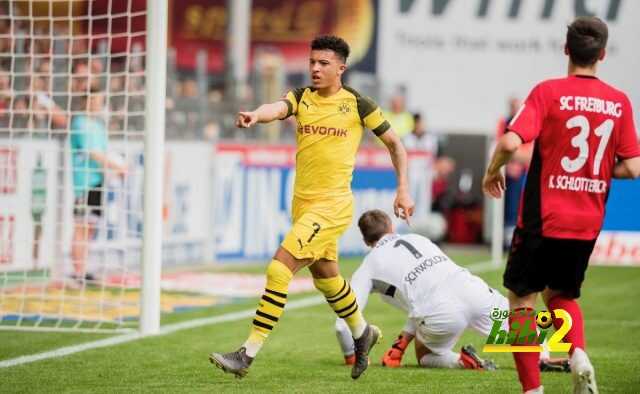 دورتموند يتقدم على فرايبورج بهدف في الشوط الأول