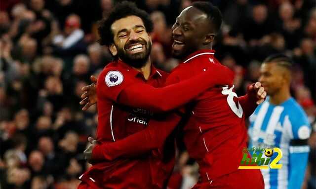 🔴محمد صلاح يحتفل بهدفه في مرمي هيدرسفيلد