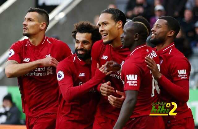 ليفربول يتقدم على نيوكاسيل بهدفين في الشوط الأول