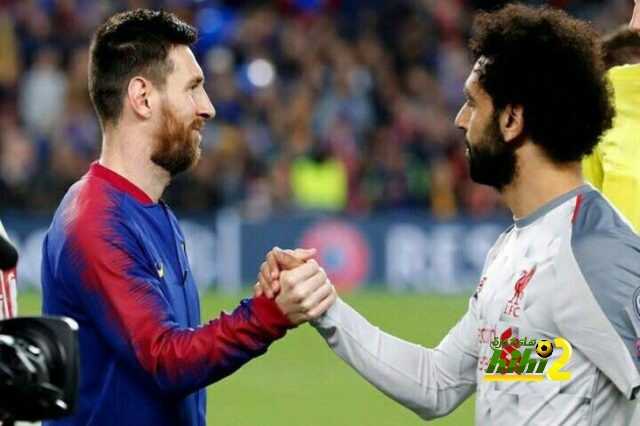 برشلونة يوجة رسالة لمحمد صلاح