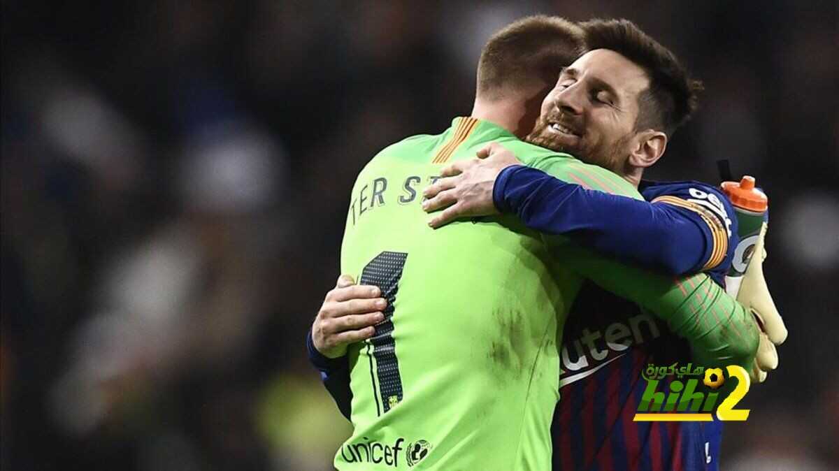 ميسي وشتيجن .. ثنائي لا يمس في برشلونة