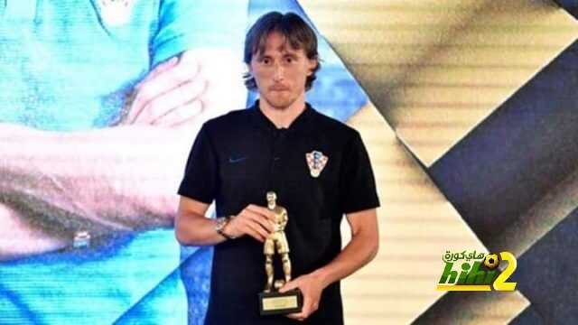 مودريتش أفضل لاعب كرواتي للموسم السابع