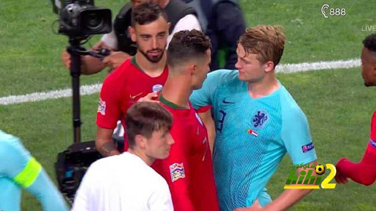 رونالدو يفاجئ دي ليجت بطلب غريب