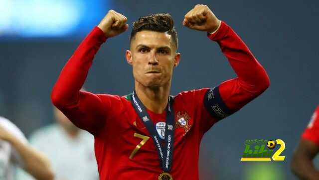 رونالدو يقود التشكيلة المثالية لدوري الأمم الآوروبية