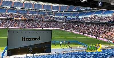 متابعي هازارد يزدادوا الضعف .. تأثير ريال مدريد وجمهوره