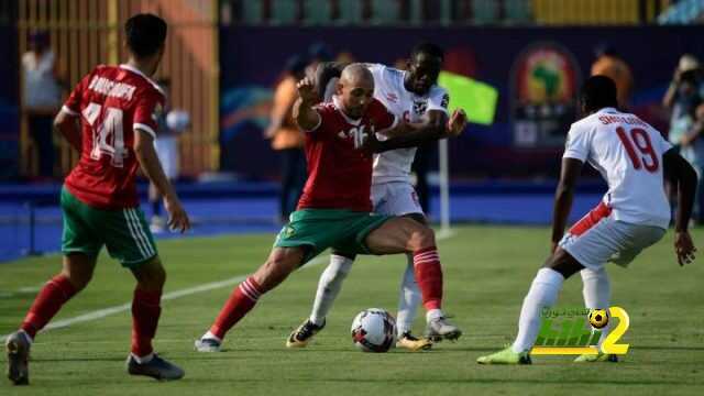 ناميبيا تفرض التعادل السلبي على المغرب في الشوط الأول