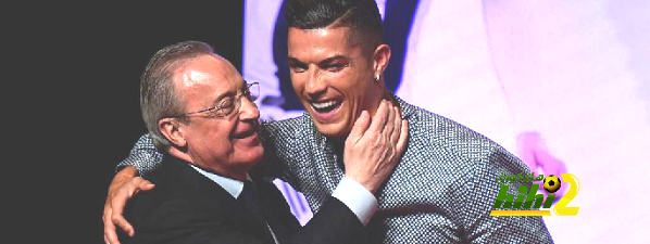فيديو: عناق حار بين بيريز ورونالدو ينهي الخلافات بين الثنائي