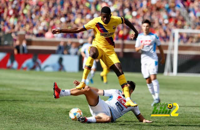 برشلونة ينهي الشوط الاول متعادلا أمام نابولي