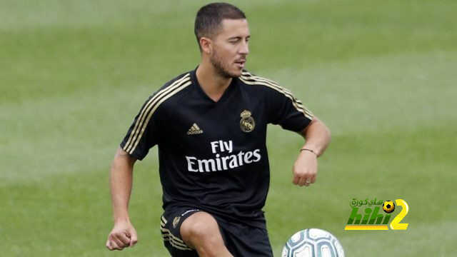 فترة غياب هازارد عن ريال مدريد