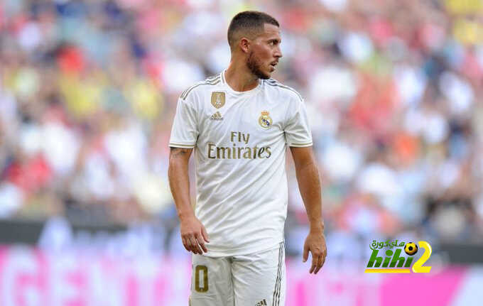 هازارد يدعم هجوم ريال مدريد أمام فياريال