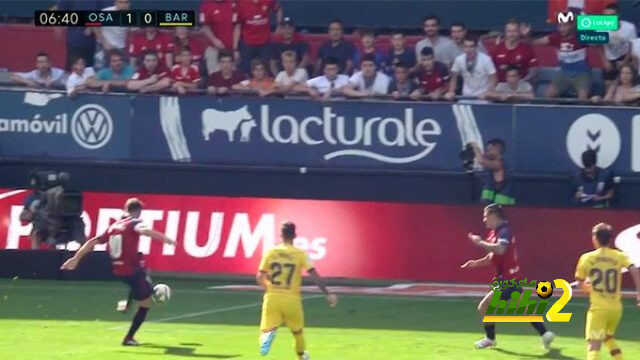 أوساسونا يباغت برشلونة بهدف مبكر في الدقائق الأولى