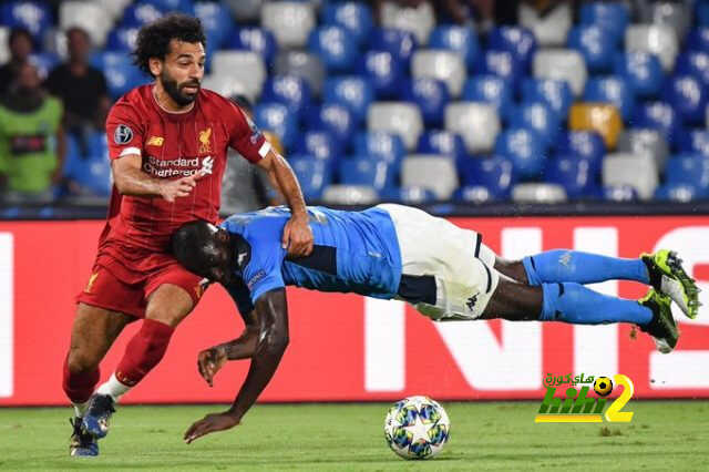 نهاية الشوط الأول ليفربول × نابولي