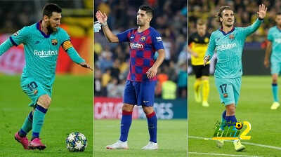 ثلاثي برشلونة لآول مرة أمام غرناطة