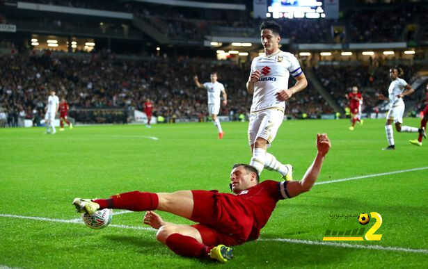 ليفربول ينهي الشوط الأول متقدما بشبابه