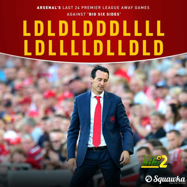 ارسنال يفشل للمرة 24 علي التوالي