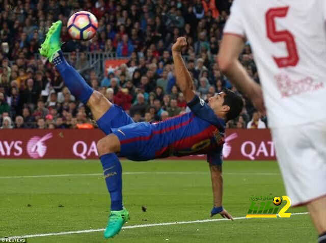 برشلونة ينهي الشوط الاول بتقدم كاسح بثلاثية امام اشبيلية