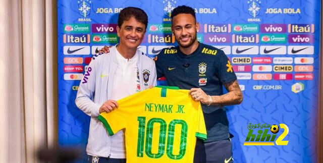 أرقام نيمار فى 100 مباراة دولية