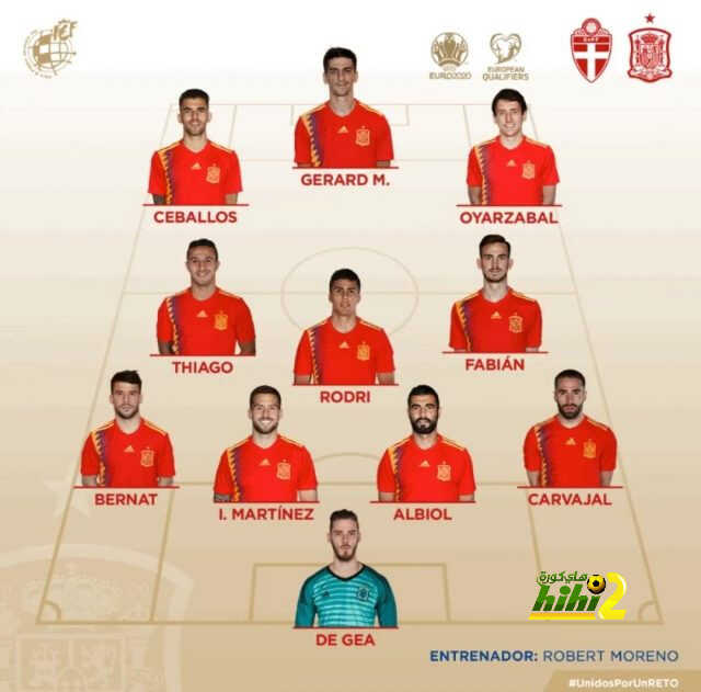 تشكيلة المنتخب الاسباني لمواجهة السويد