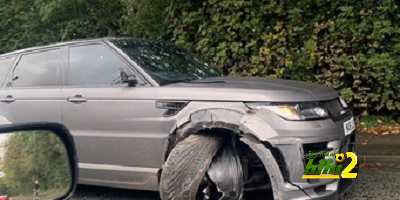 نجم مانشستر سيتي يتعرض لحادث قوي