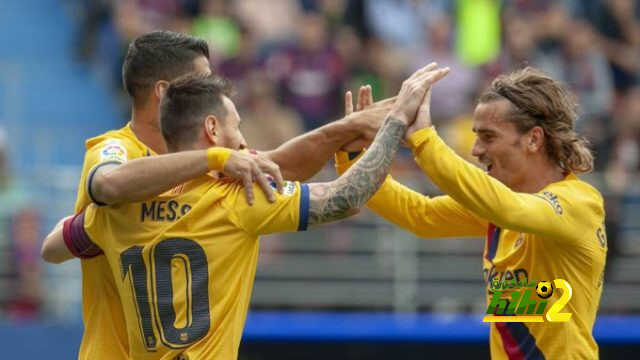 ميسي يقود برشلونة للتقدم في الشوط الأول