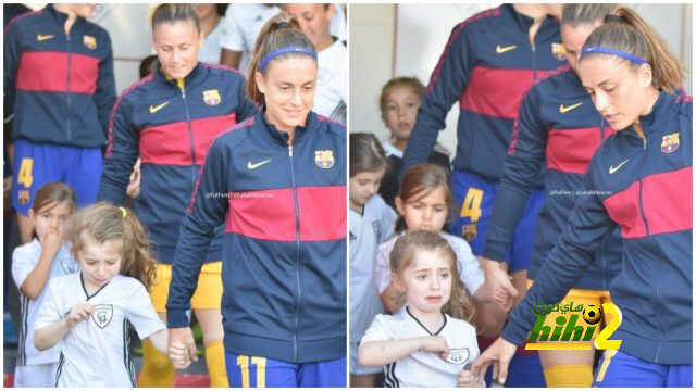 صورة: طفلة تجسد معنى عشق ريال مدريد بكلاسيكو السيدات