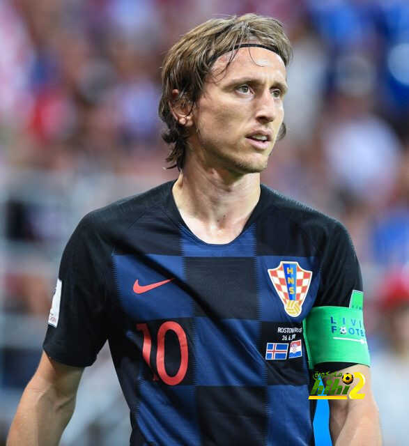 مودريتش الذي لا يلعب الا مع المنتخب