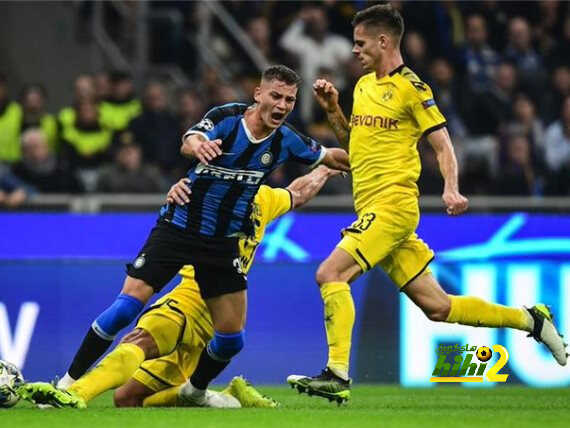 التشكيلة الرسمية للقاء بروسيا دورتموند ضد انتر ميلان