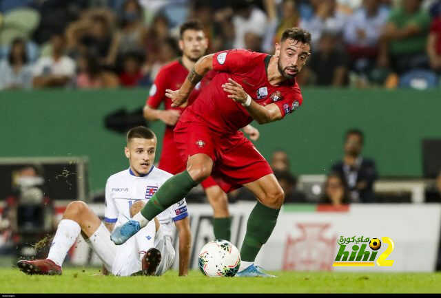 برونو فيرناديز يدون على هدفه الأول مع البرتغال