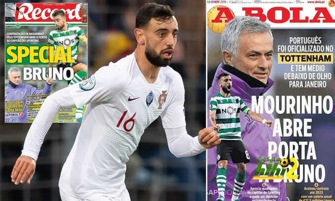 تقارير برتغالية: توتنهام يزاحم مانشستر يونايتد على ضم نجم لشبونة