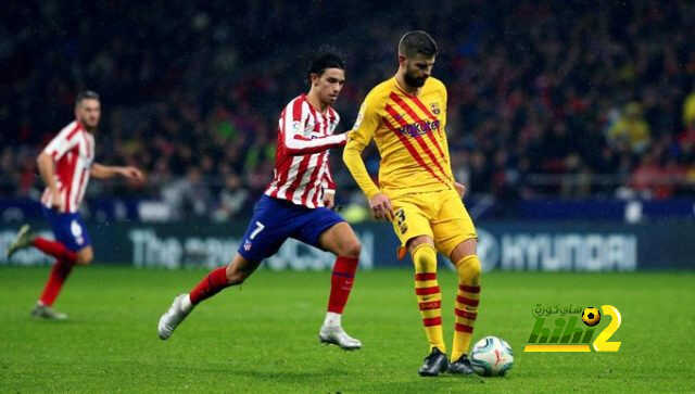 بيكيه وروبيرتو يتألقان أمام أتليتكو مدريد