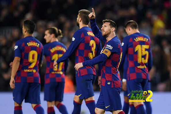 ميسي ، أول من يفعلها في 14 موسما متتاليا