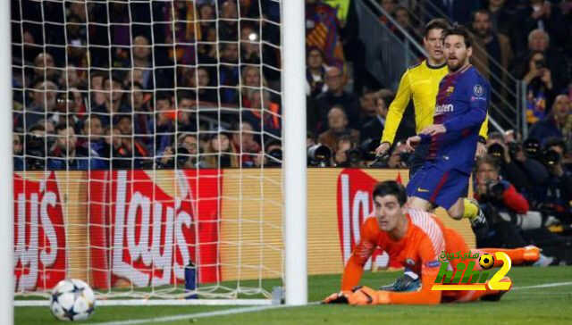 كورتوا يتعثر غالبا ضد برشلونة