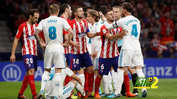 التشكيلة الرسمية للريال أمام اتليتكو مدريد
