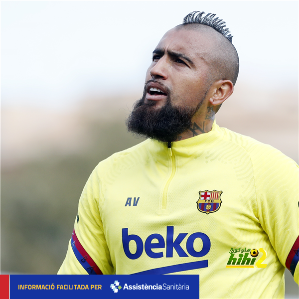 برشلونة يعلن حجم إصابة فيدال
