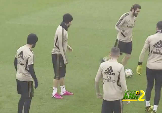 ريال مدريد يختتم استعدادته لمواجهة اوساسونا