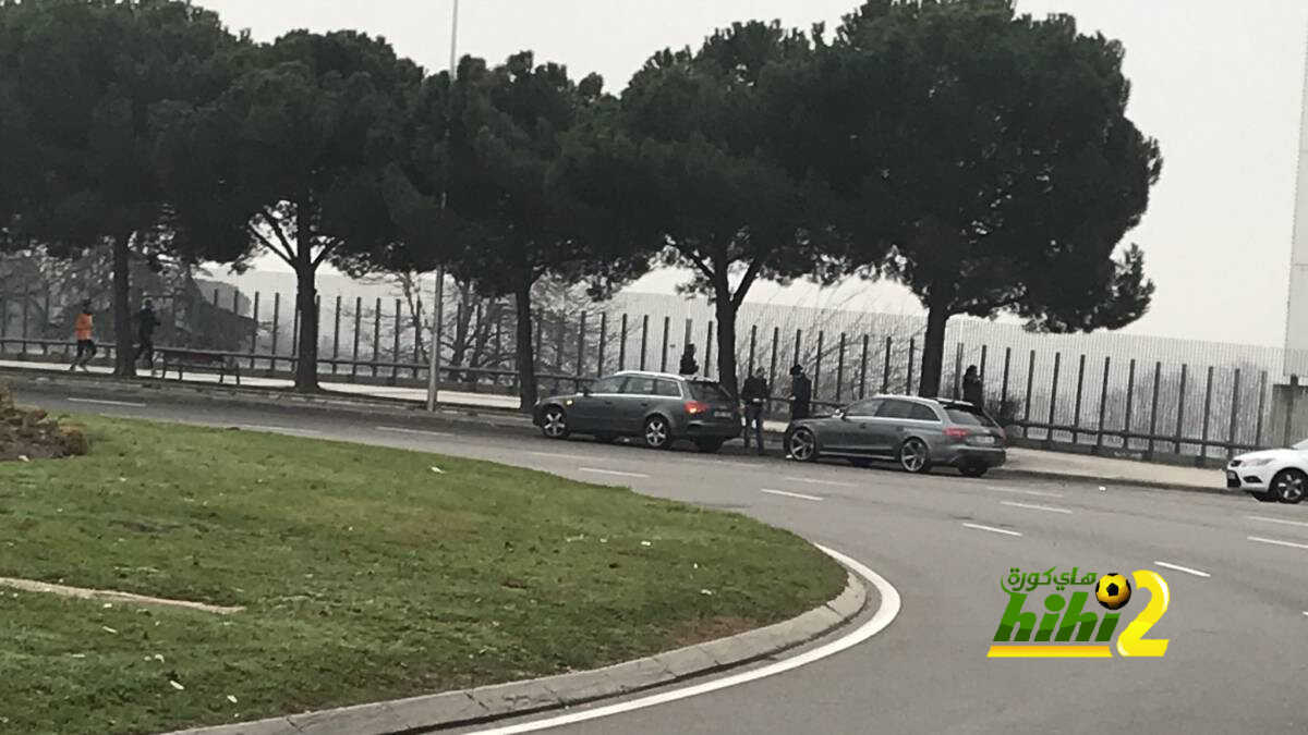 زيدان يتعرض لحادث مروري