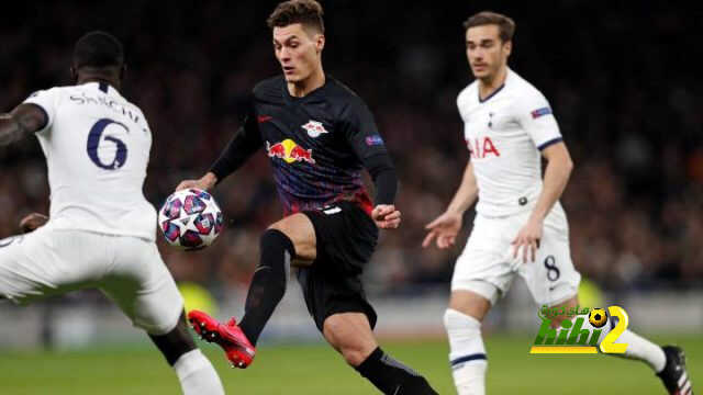 لايبزيغ يفرض التعادل على توتنهام في الشوط الأول