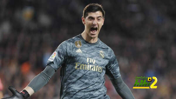 كورتوا يواصل الفوز بمباريات ريال مدريد