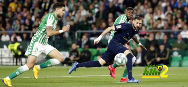 التعادل يخيم على أحداث الشوط الأول من مباراة ريال مدريد وبيتيس