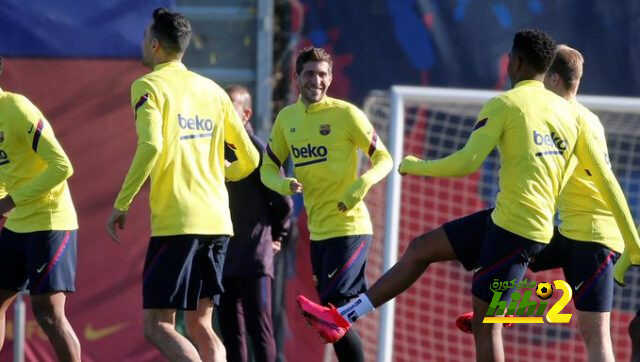 روبرتو يعود لتدريبات برشلونة