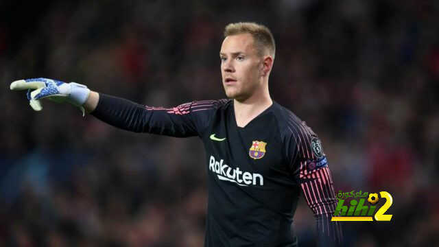 شتيجن يكشف عن أفضل مهاجم واجهه مع برشلونة