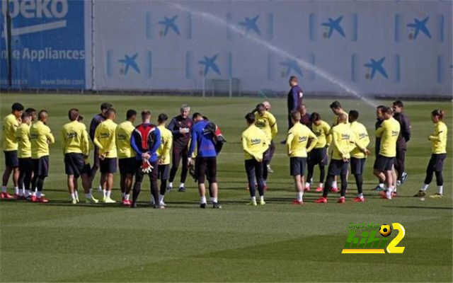المرحلة الثانية لتدريبات برشلونة