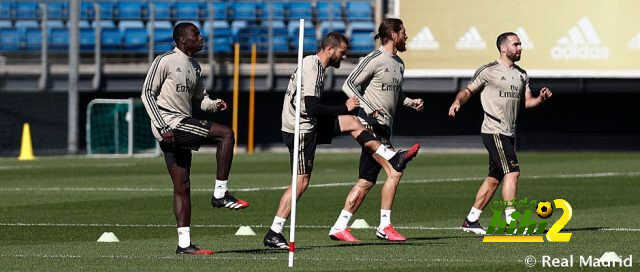صور: تدريبات ريال مدريد لهذا اليوم