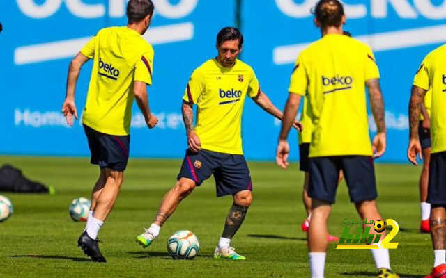 صور: تدريبات برشلونة لهذا اليوم