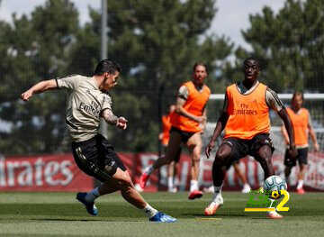 صور : ريال مدريد يواصل الاستعداد لإيبار بعودة بيل
