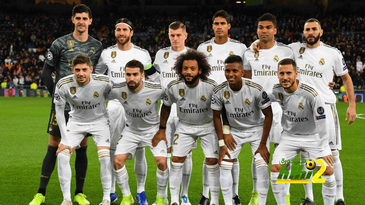 خمسة لاعبين من ريال مدريد يزينون تشكيلة الجولة المثالية