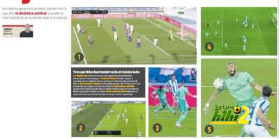 سبورت تتهم الحكام بمساعدة ريال مدريد منذ عودة الليجا!