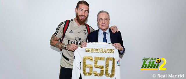 في مباراته 650..رقم قياسي لـ راموس في ريال مدريد
