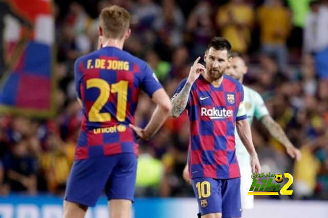 دي يونغ : برشلونة دائماً مرشح للفوز بدوري الأبطال