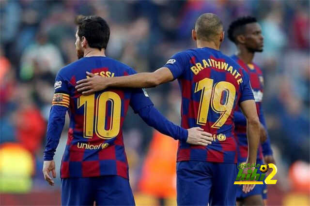 تقارير: بريثوايت أول الراحلين عن برشلونة